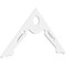 Ekena Millwork Pitch Cena Architectural Grade PVC Gable Pediment, 48"W x 24"H x 1"P (12/12) GPP048X024X100CEN - alternate 1